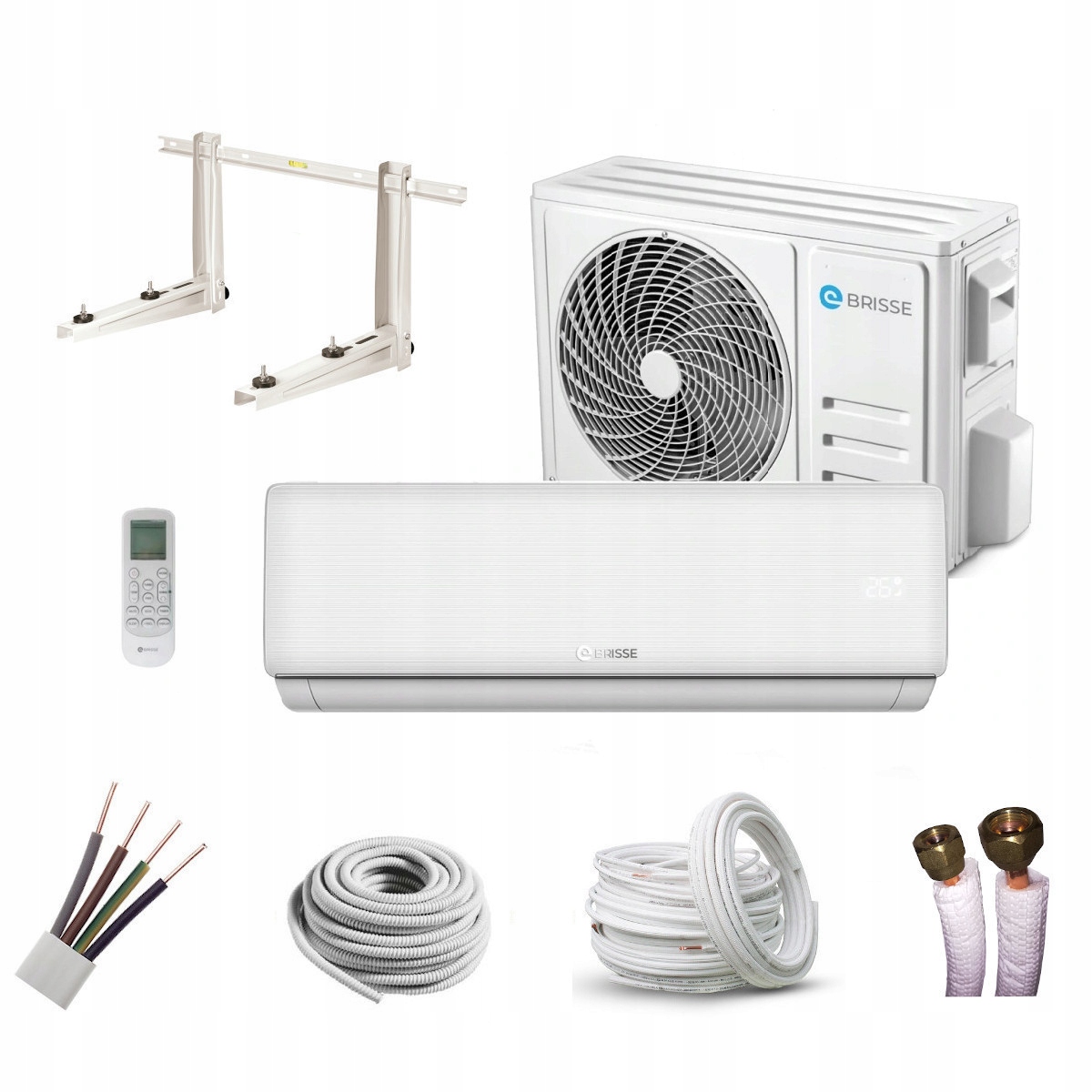 Nástenná WiFi klimatizácia Brisse 3,5kW